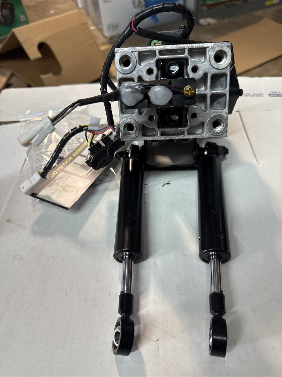 Joystick Assy w/ Sensors & Mixing Board . Ryobi Z30Li 80v Zero Turn Mower