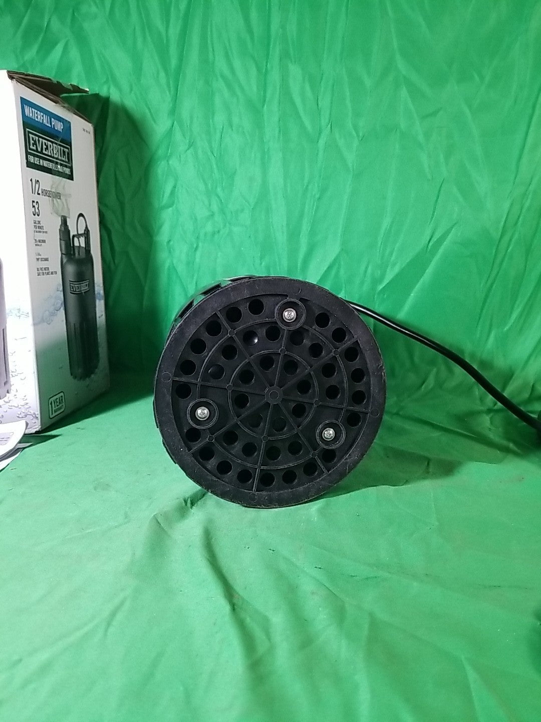 EVERBILT Waterfall & Pond Pump 1/2 HP 53 GPM 26 Ft Max Vertical Lift SUP80-HD.