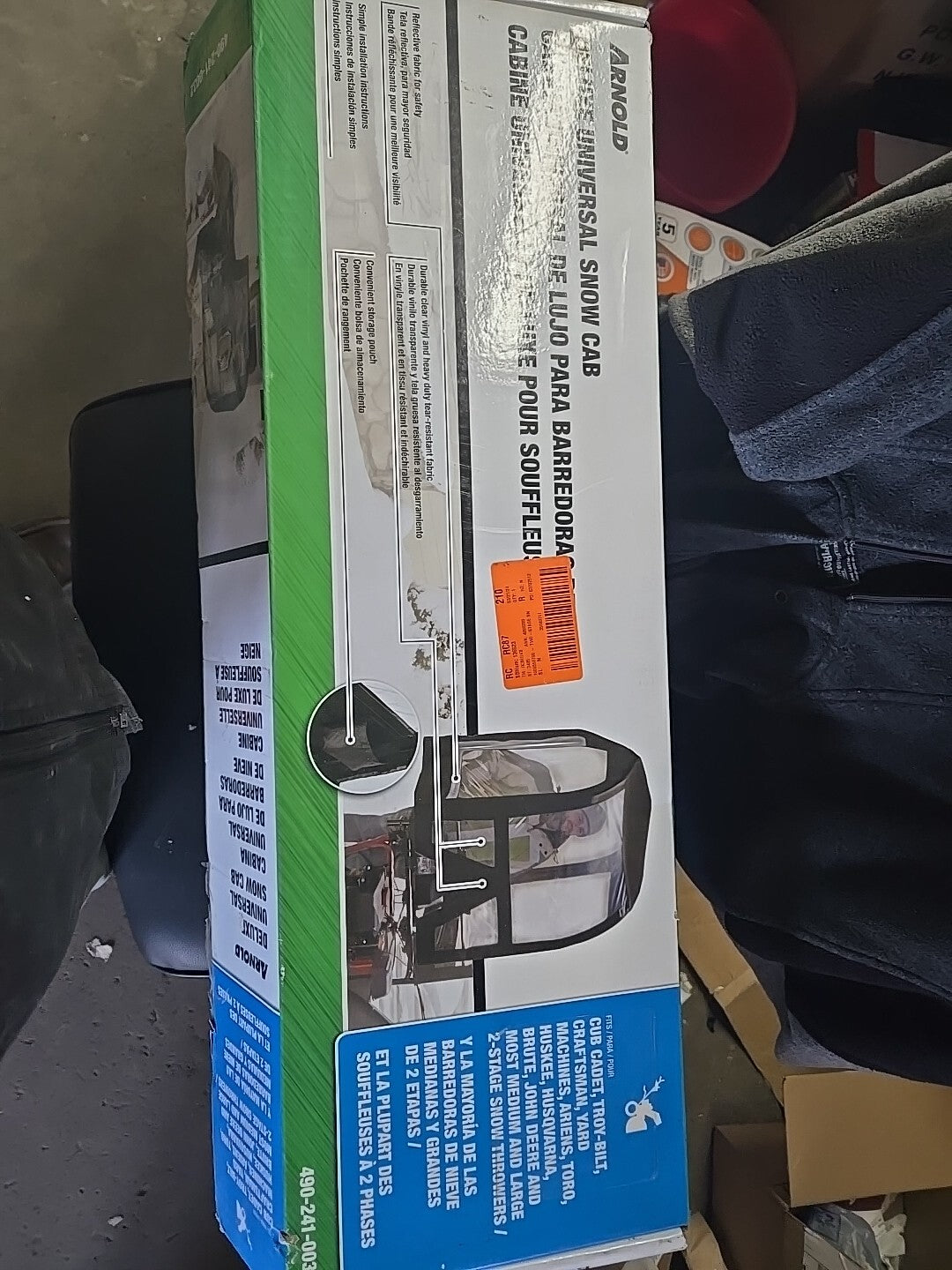 Arnold Deluxe Universal Snow Thrower Cab