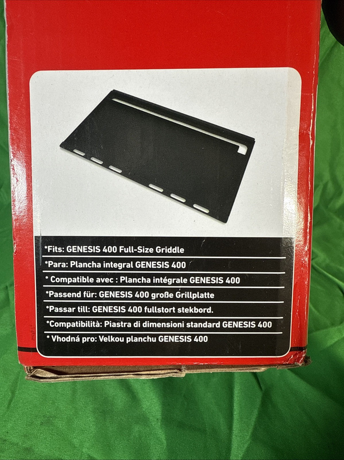 Weber Griddle Cover for Genesis 400 Series Griddle, Full-Size Storage Bag Black