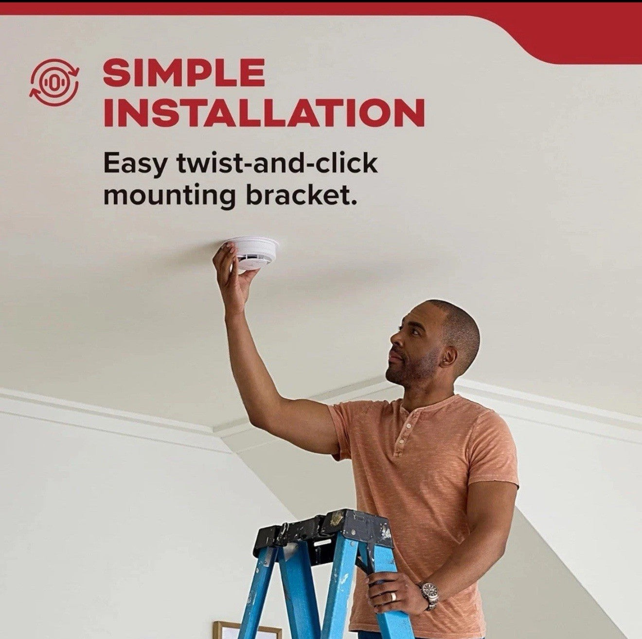 2 pack Kidde Hardwired Smoke Alarm Detector, 10Year Battery Backup Model 20SA10