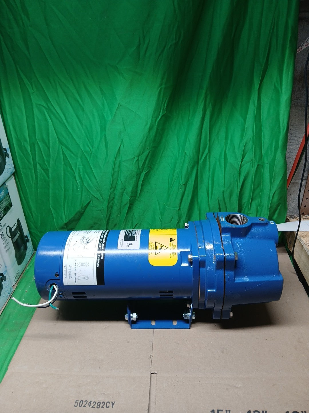 Everbilt Professional Irrigation Pump Cast Iron 2 HP Dual Voltage, HDLS20 PARTS