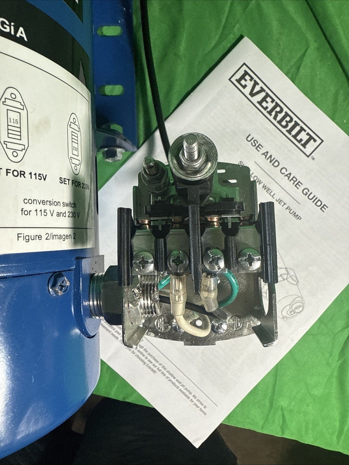 Everbilt Shallow Well Jet Pump Cast Iron 1/2HP HDSWJ5 Excellent Condition Tested