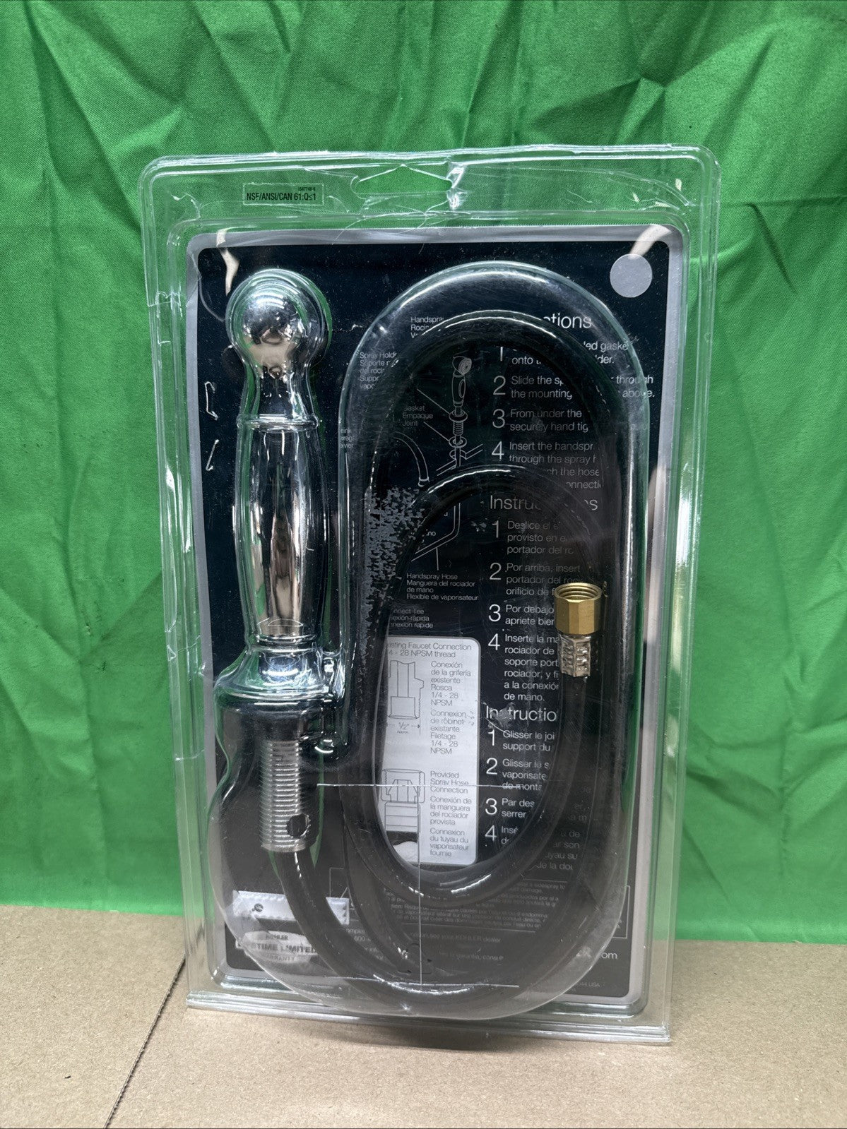 KOHLER Accent Kitchen Side Spray in Polished Chrome K-10101-CP