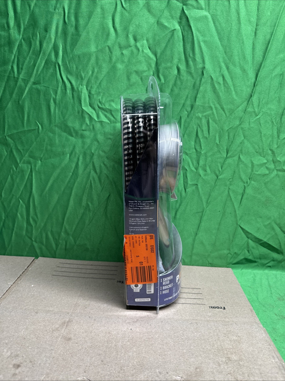 Waterpik PowerPulse Massage Hand Held Shower Head Brushed Nickel 7 Settings