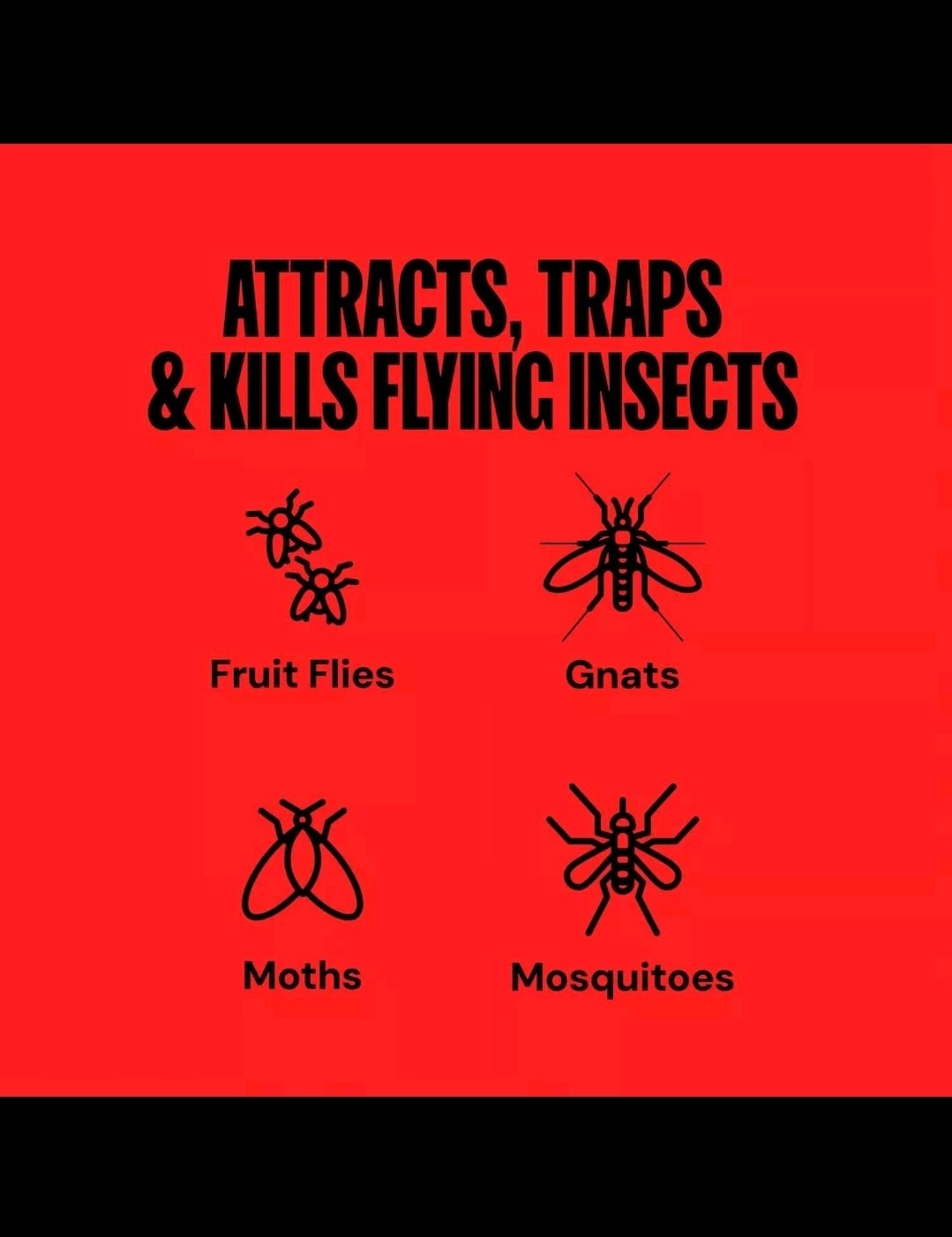 DynaTrap #DT152. Ultralight Indoor Flying Insect Trap. 600 sq ft, 8W