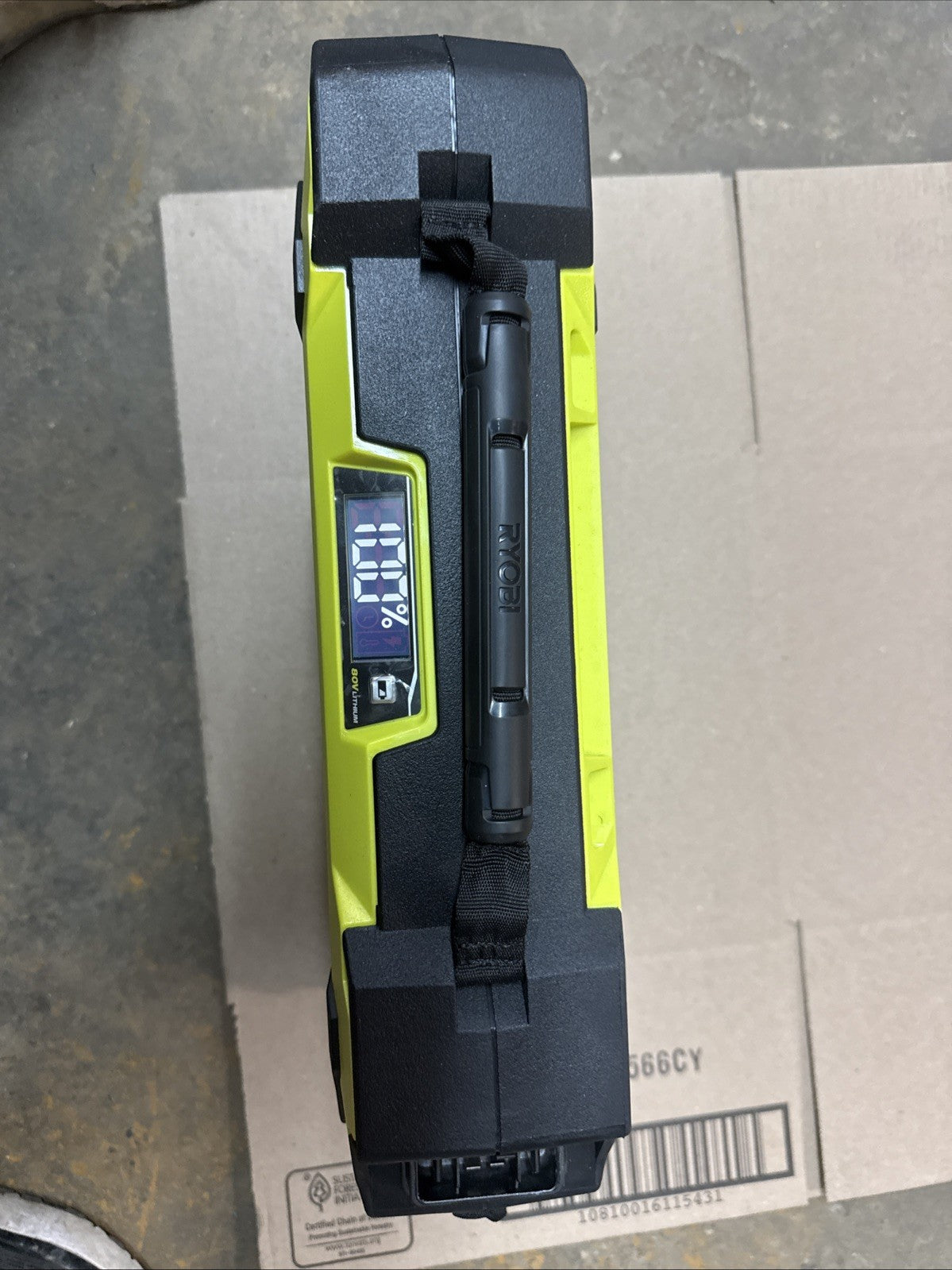 RYOBI 80V Battery 10 Ah Lithium-Ion Zero Turn Mower Battery (OP801720) OPEN BOX
