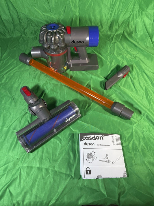 Kids Casdon Dyson Cordless Tested Toy Vacuum - Interactive & Officially Licensed