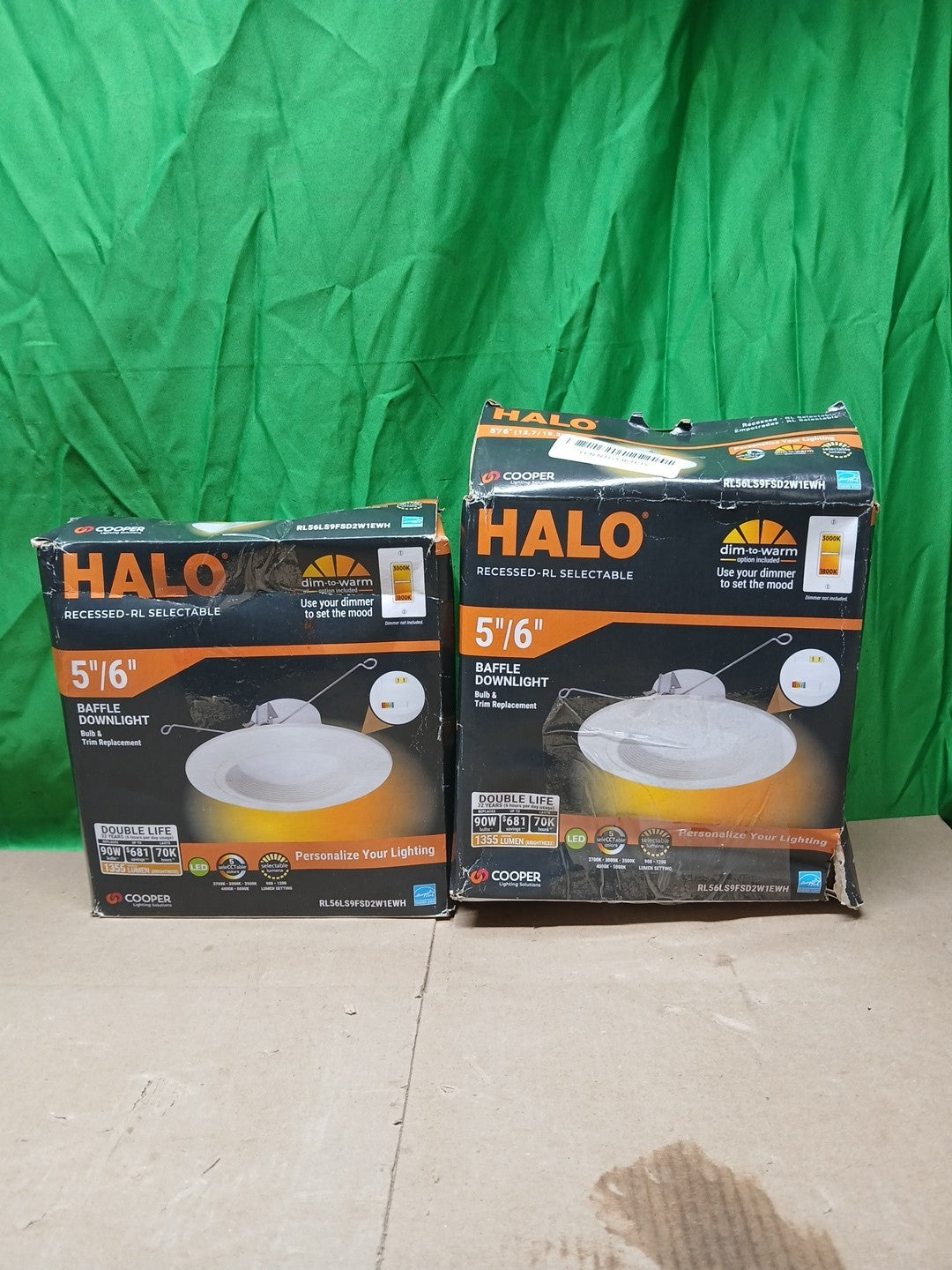 HALO RL 5/6-Inch LED Selectable Lumens  RL56LS9FSD2W1EWH