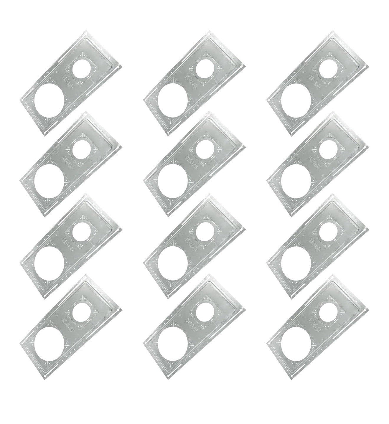 Halo Rough-in mounting smash plates for 3/4/6” Canless LEDs - SP346RS (12pk)