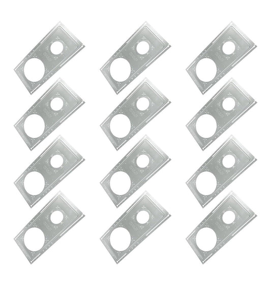 Halo Rough-in mounting smash plates for 3/4/6” Canless LEDs - SP346RS (12pk)