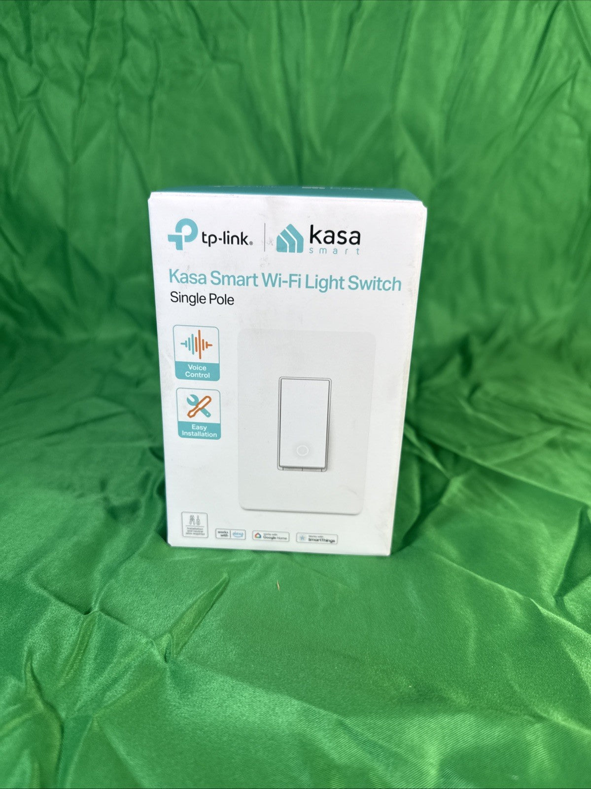 Tp-Link Kasa Smart Light Switch HS200, Single Pole, Needs Neutral Wire, 2.4GHz W