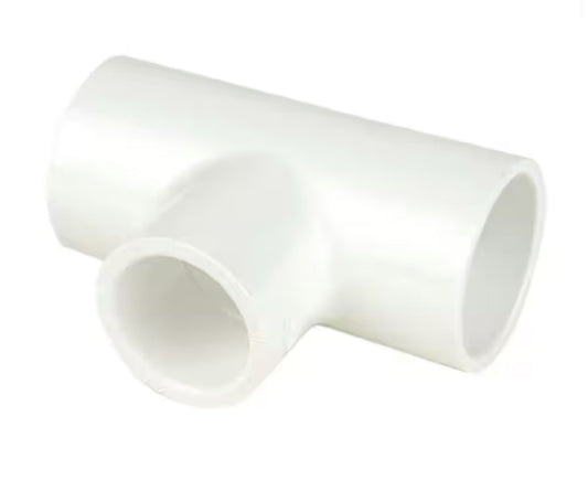 4 in. x 4 in. x 3/4 in. Schedule 40 PVC Reducing Tee SxSxS