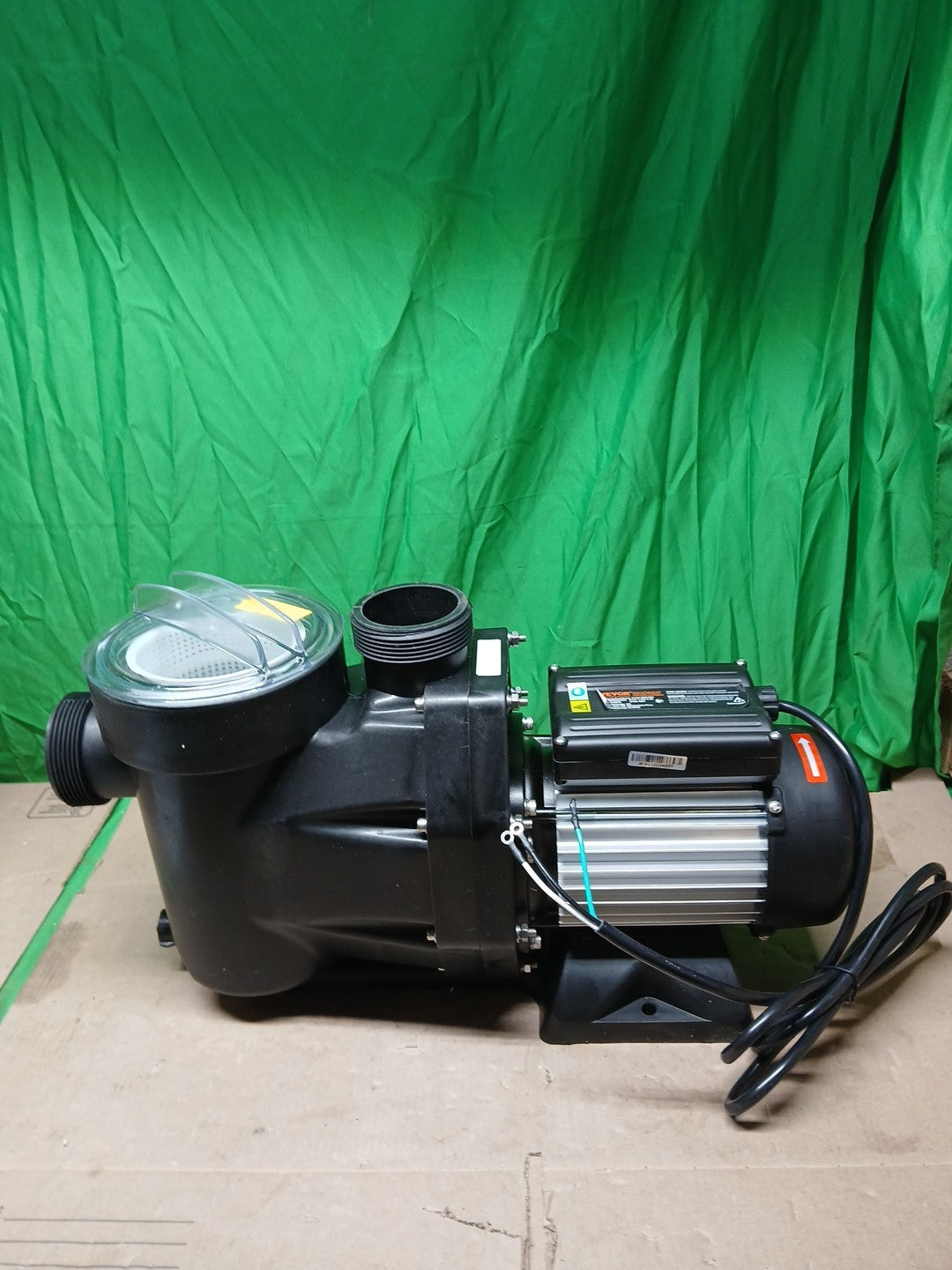 VEVOR Above Ground Pool Pump, 1.5HP, 122 GPM Max Flow Single Speed Swimming Pool