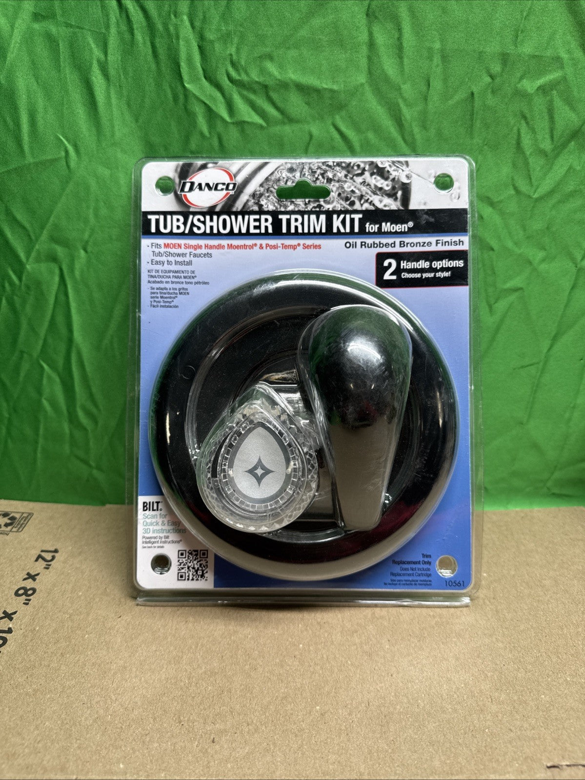 NEW Danco Tub/Shower Trim Kit for Moen - OIL RUBBED BRONZE - 10561