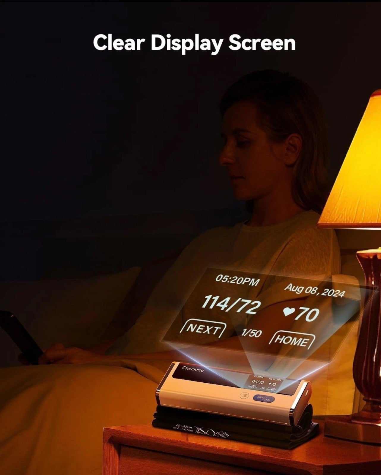 Checkme BP2A Bluetooth Blood Pressure Monitor, Upper Arm, FSA/HSA Eligible