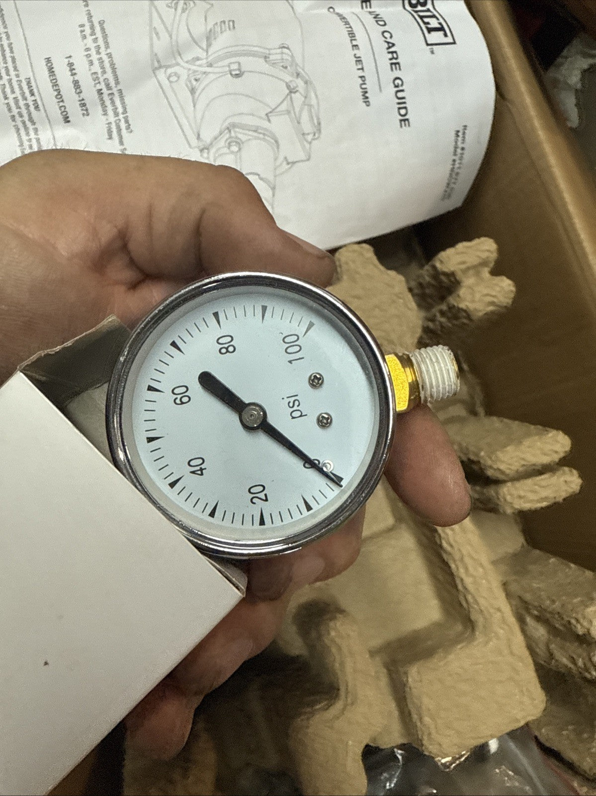 Everbilt 1 HP Professional Convertible Jet Pump *for Parts* Read Description**