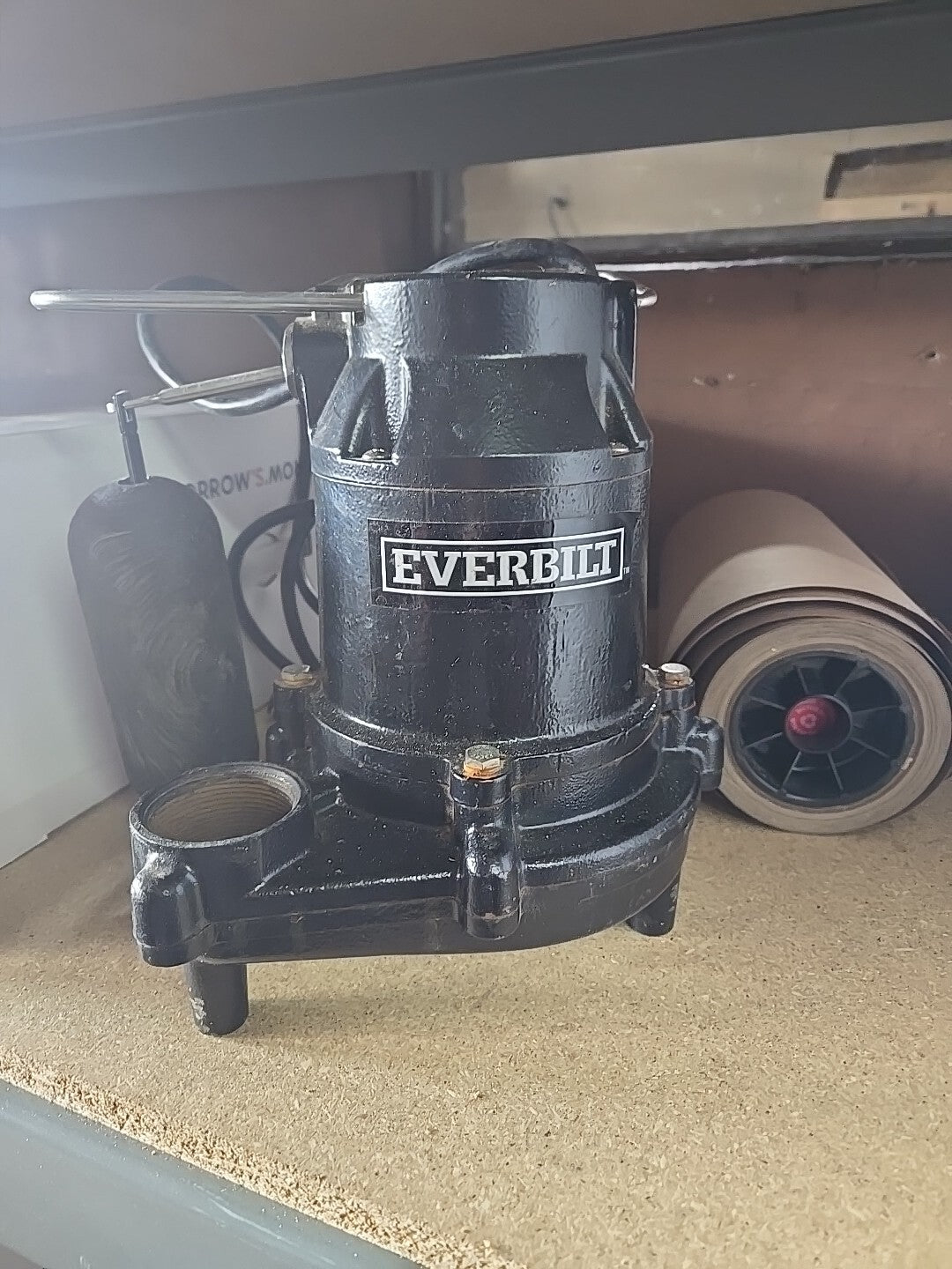 Everbilt HDS50 1/2 HP Cast Iron Sump Pump - 63 GPM 1000 041 120 Float Switch