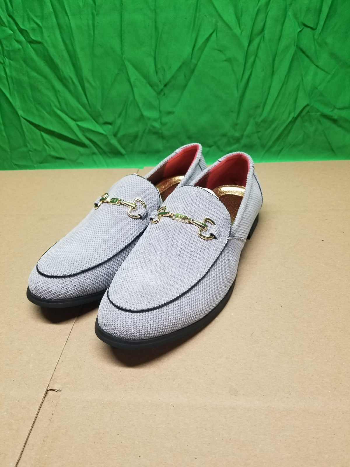 LCQL Men's Luxury Velvet Penny Loafer Shoes Noble Slip-on Casual Suede