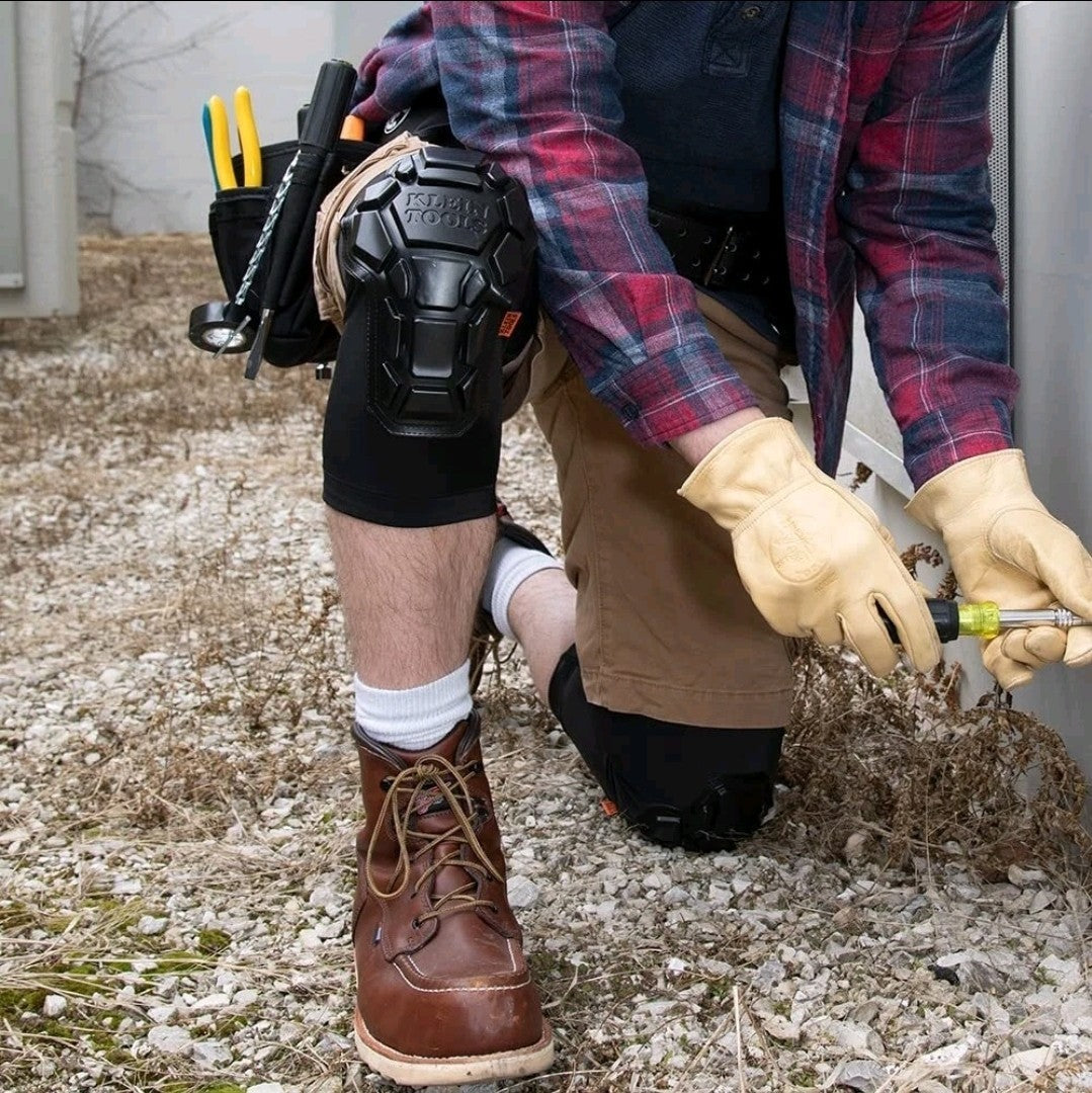 Klein Tools 60511 Heavy Duty Knee Pad Sleeves, M/L