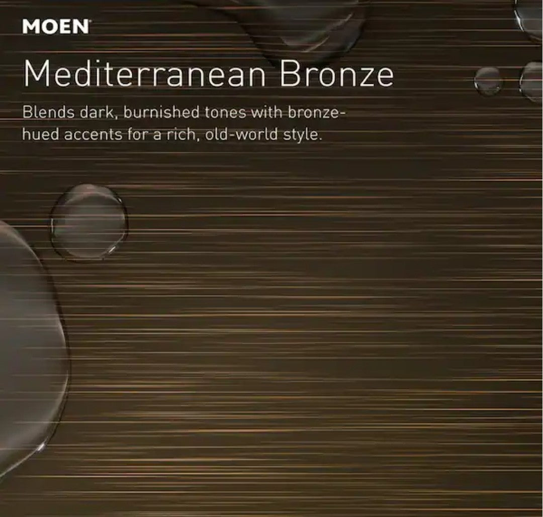 Moen 26000BRB 6-Spray 4" Hand Shower w/Magnetix in Mediterranean Bronze Finish