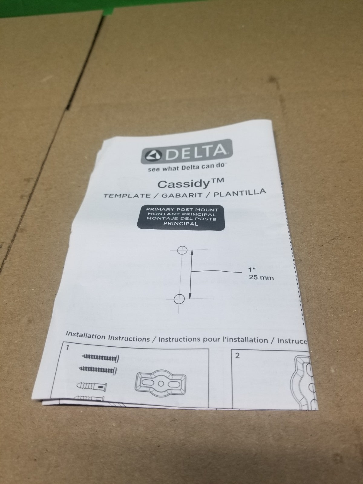 Delta Cassidy Collection Toilet Paper Holder in Chrome 79750