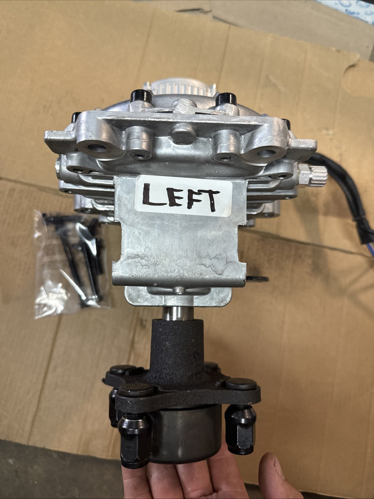 Left Drive Motor & Transaxle Assembly for Ryobi 30" Z30Li  80v Zero Turn Mower