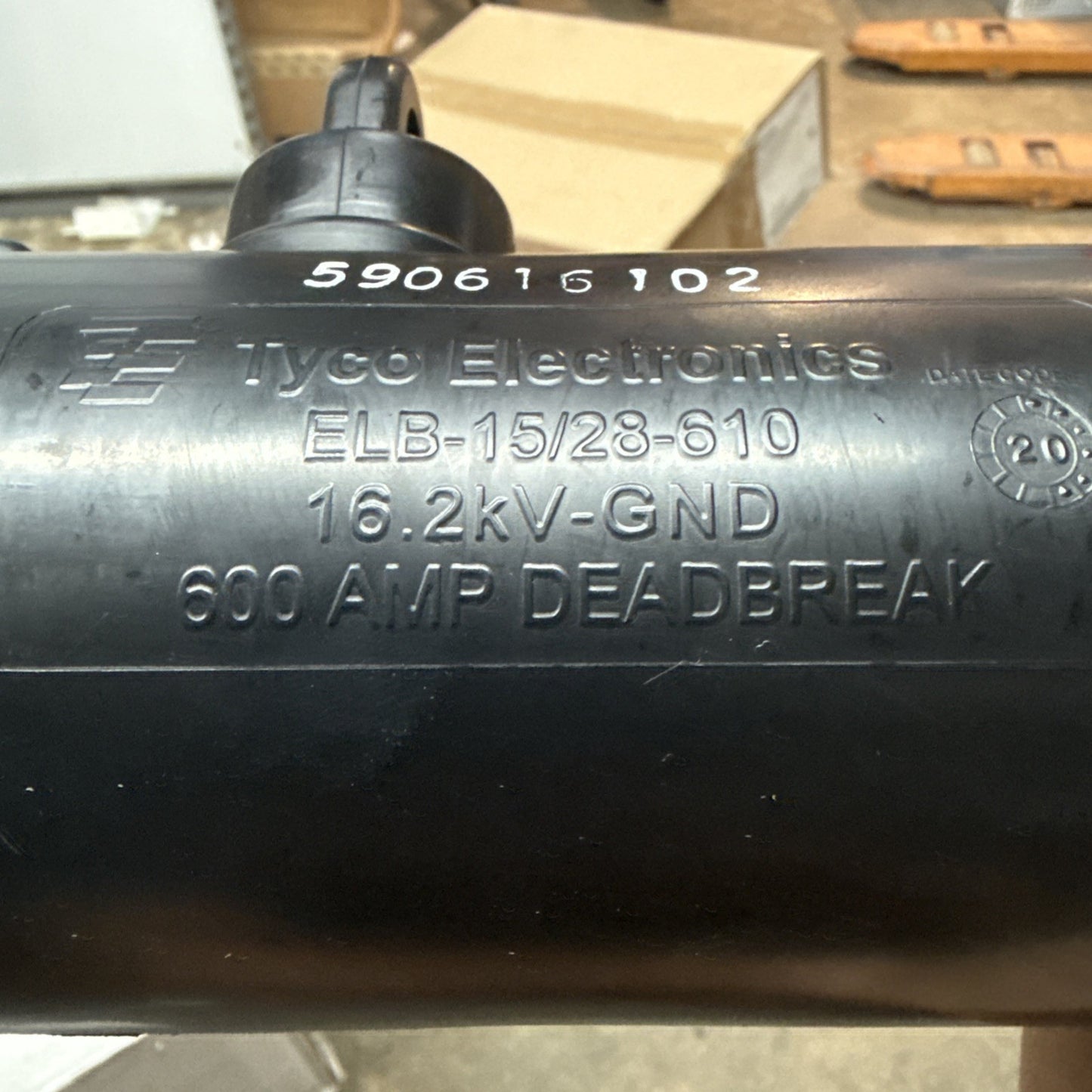 Tyco Electronics ELB-15/28-610 Dead Break Elbow Connector 16.2kV-GND 600A