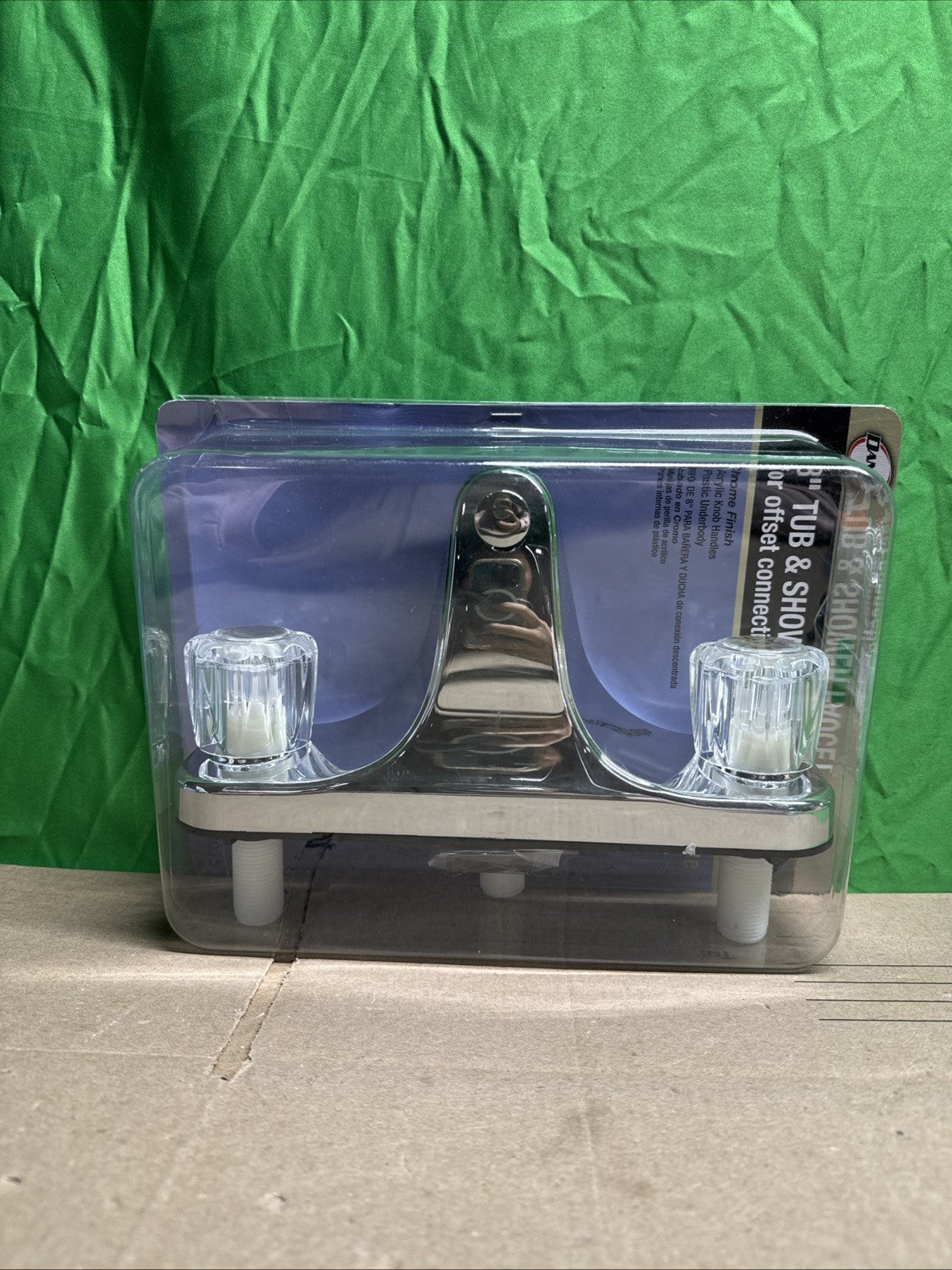 DANCO Mobile Home and RV 8 in. 2-Handle Tub and Roman Tub Faucet in Chrome