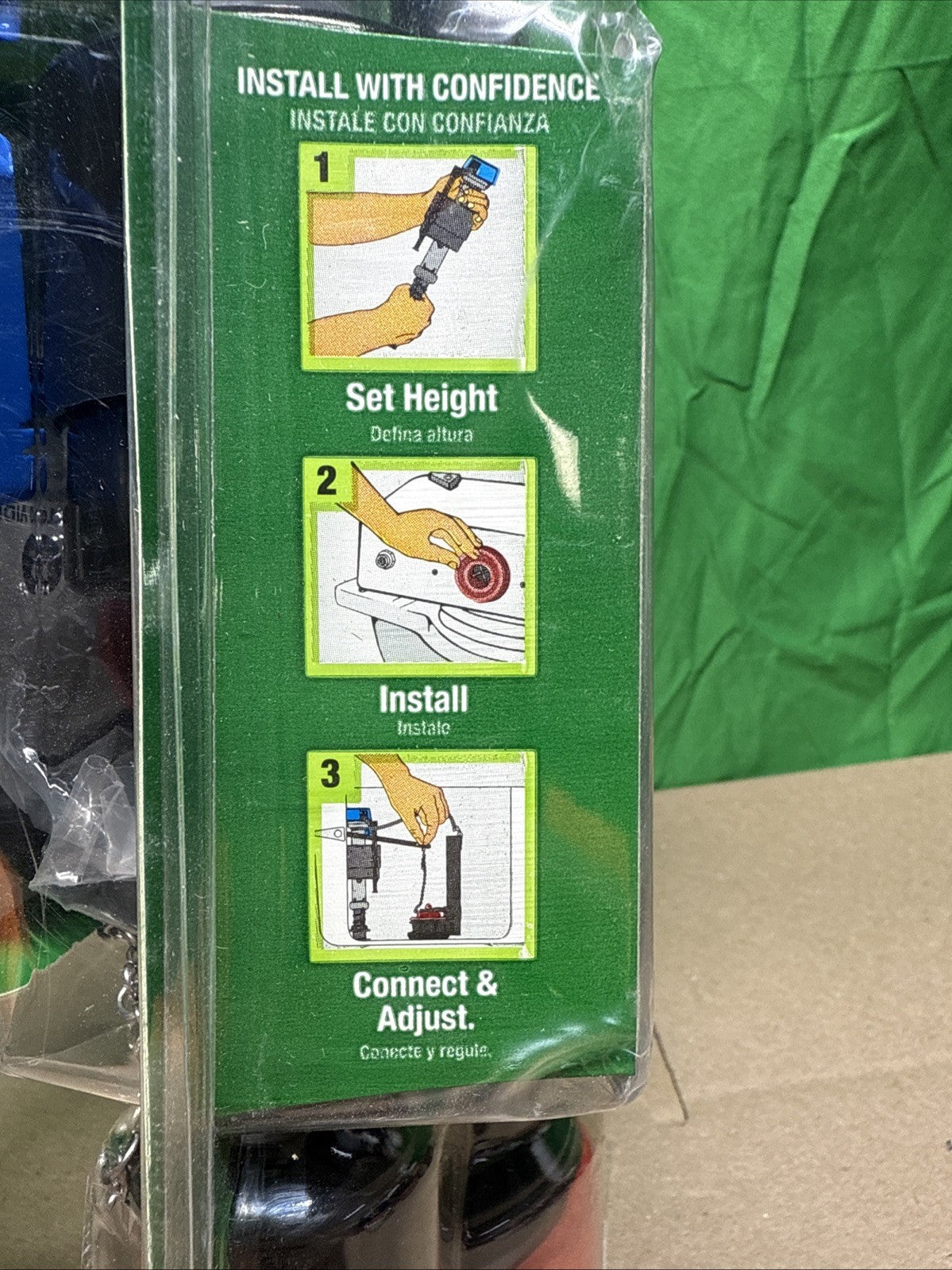 LOT OF 8 Fluidmaster Universal Complete Toilet Rebuild Repair Kit 10" H 400ARHRK