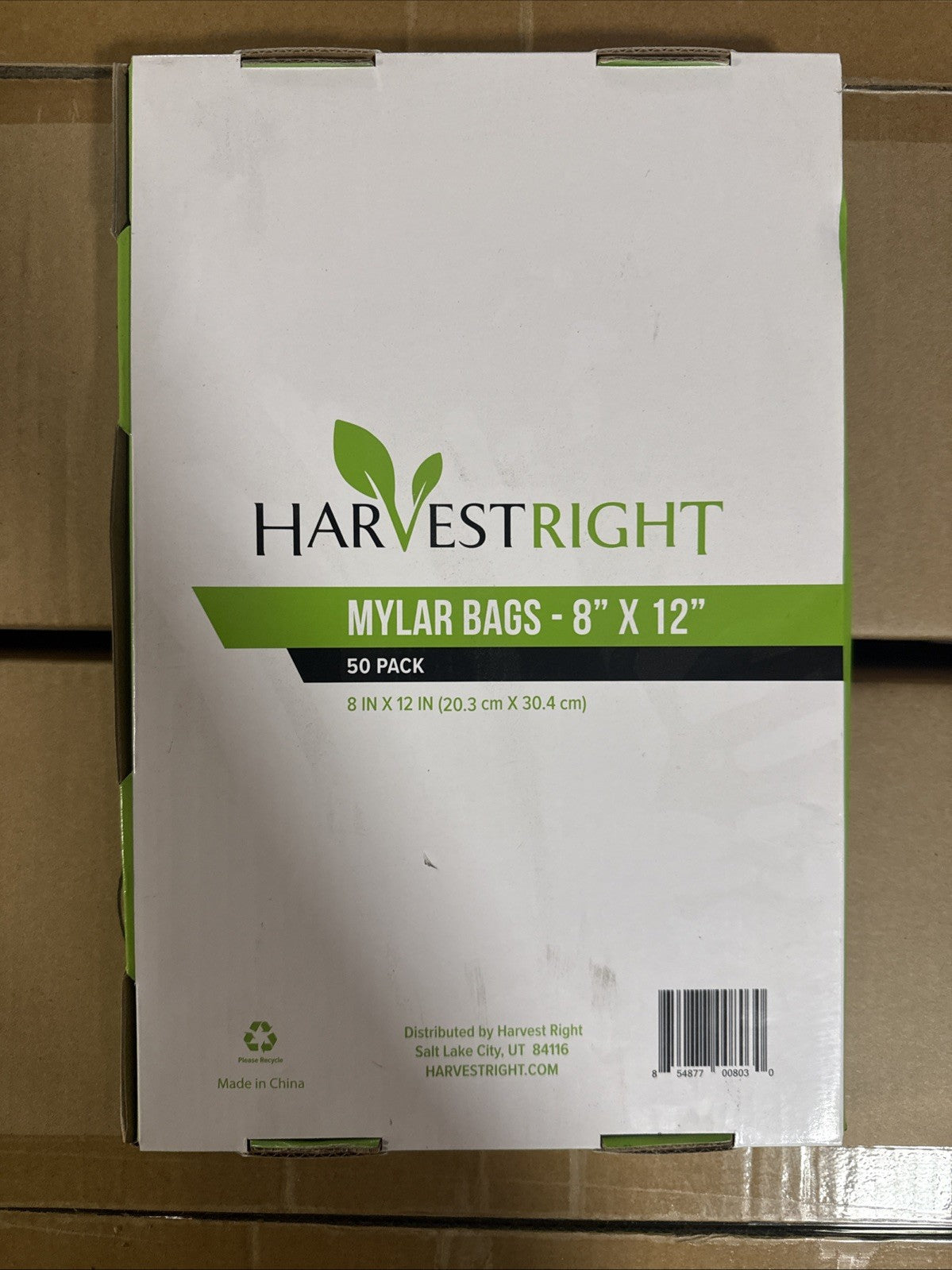 8 in. x 12 in. Mylar Bag 50-Pack Half Gallon