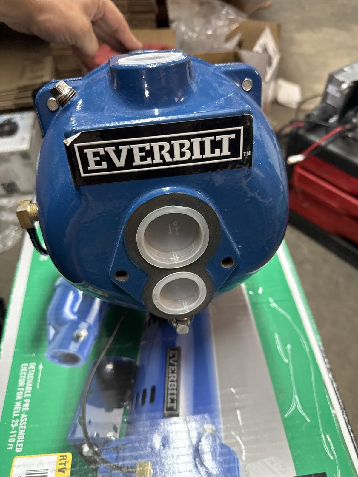 Everbilt 1 HP Professional Convertible Jet Pump *for Parts* Read Description**