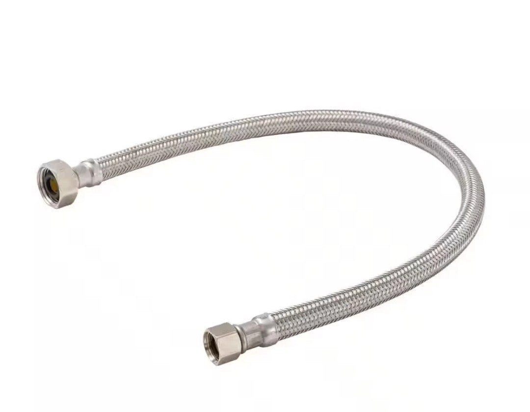 6-Pack ProLine 3/8 Compression x 1/2 FIP x 20 Stainless Steel Faucet Supply Line