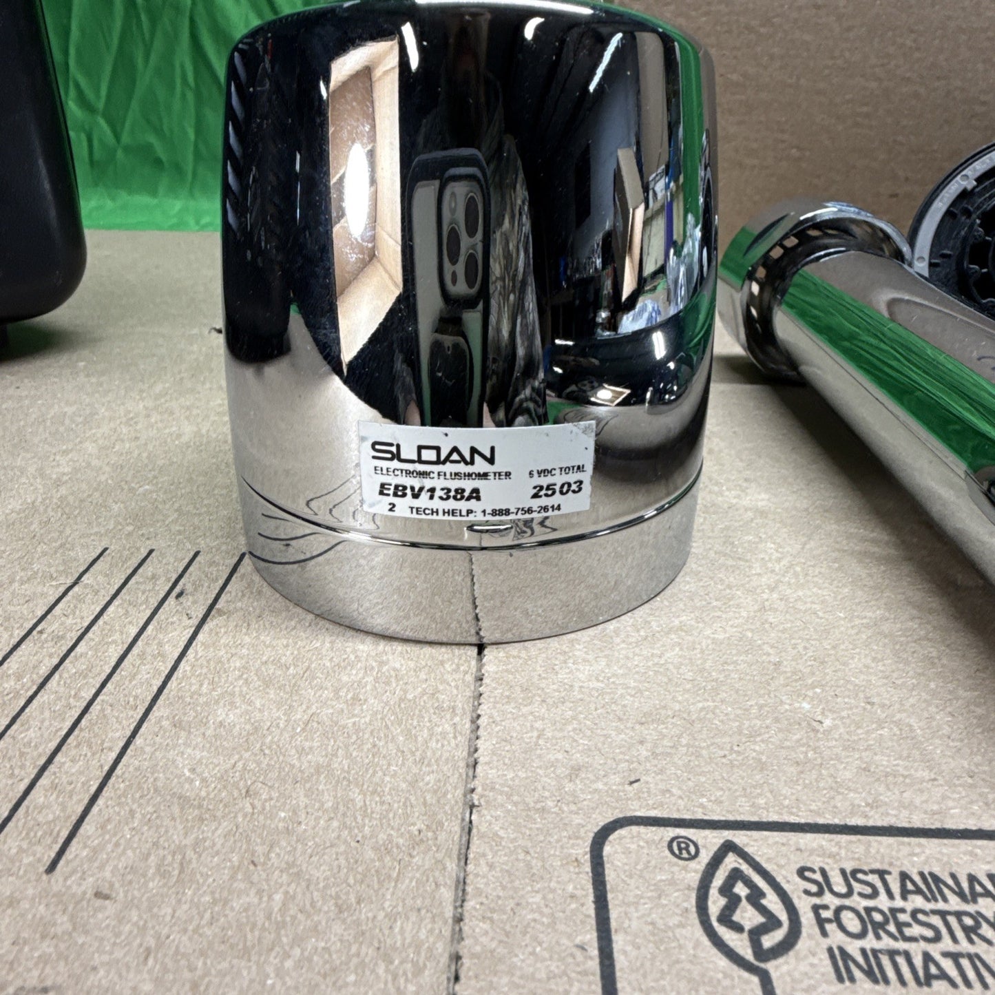 SLOAN EBV138A SENSOR ASSEMBLY, FLUSHOMETER, VALVE KIT, Closet 3.5gpf, READ DESCR