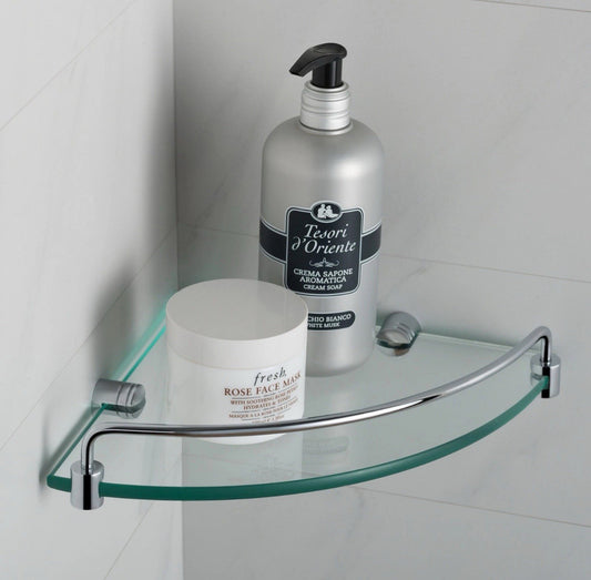 Kraus KEA-18846 Elie 9" Glass Bathroom Shelf