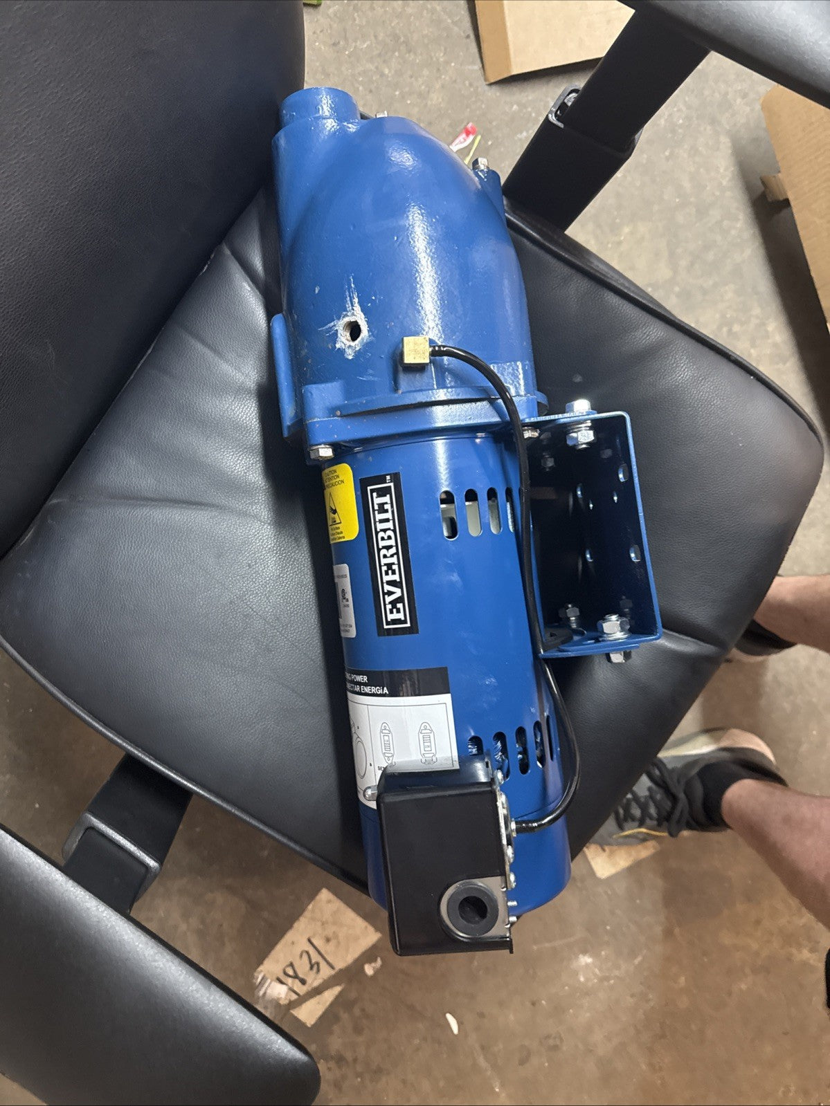 Everbilt 3/4 HP Cast Iron Shallow Well Jet Pump HDSWJ7 as is, *Used For Parts*