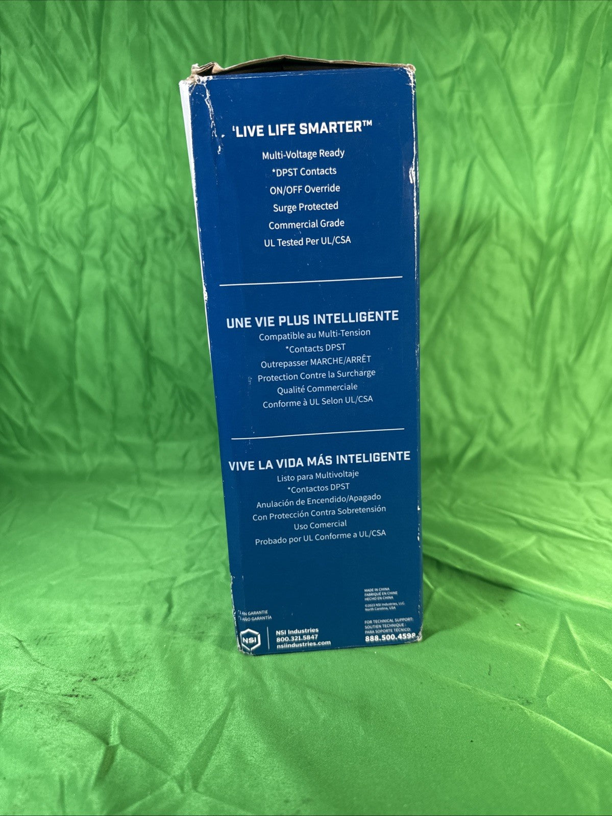 Tork EWZ103 Multi-Voltage Digital Time Switch 7 Day Astronomic Control Timer