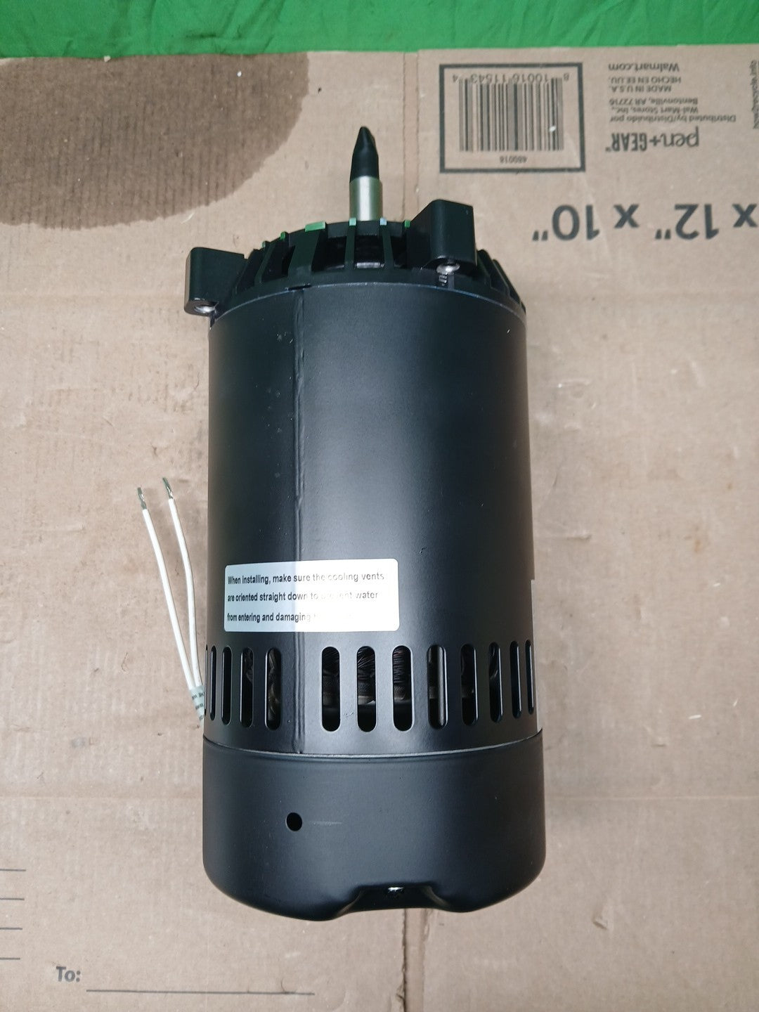 VEVOR 0.75HP Pool Pump Motor, 3450 RPM High Speed, 115V (8 Amps) / 230V (4...