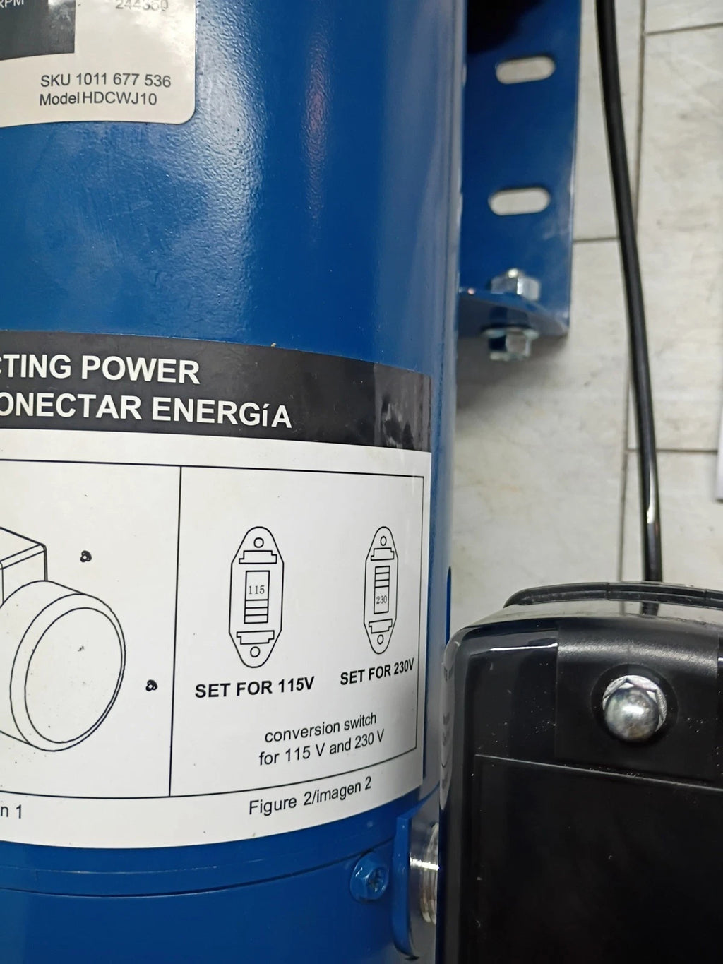 Everbilt HDCWJ10 1 HP Professional Convertible Jet Pump. Open Box