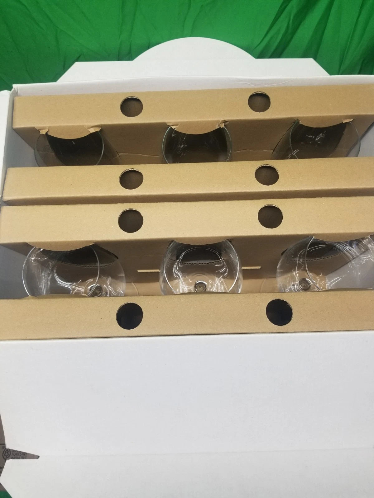 6 Pcs Lenox Tuscany Classics Classic White Set of 6 21oz glasses leadfree NEW