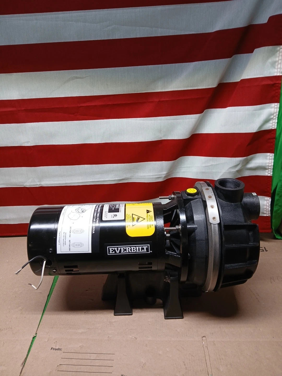 Everbilt Lawn Irrigation Pump Plastic 1-1/2HP HDLS15P