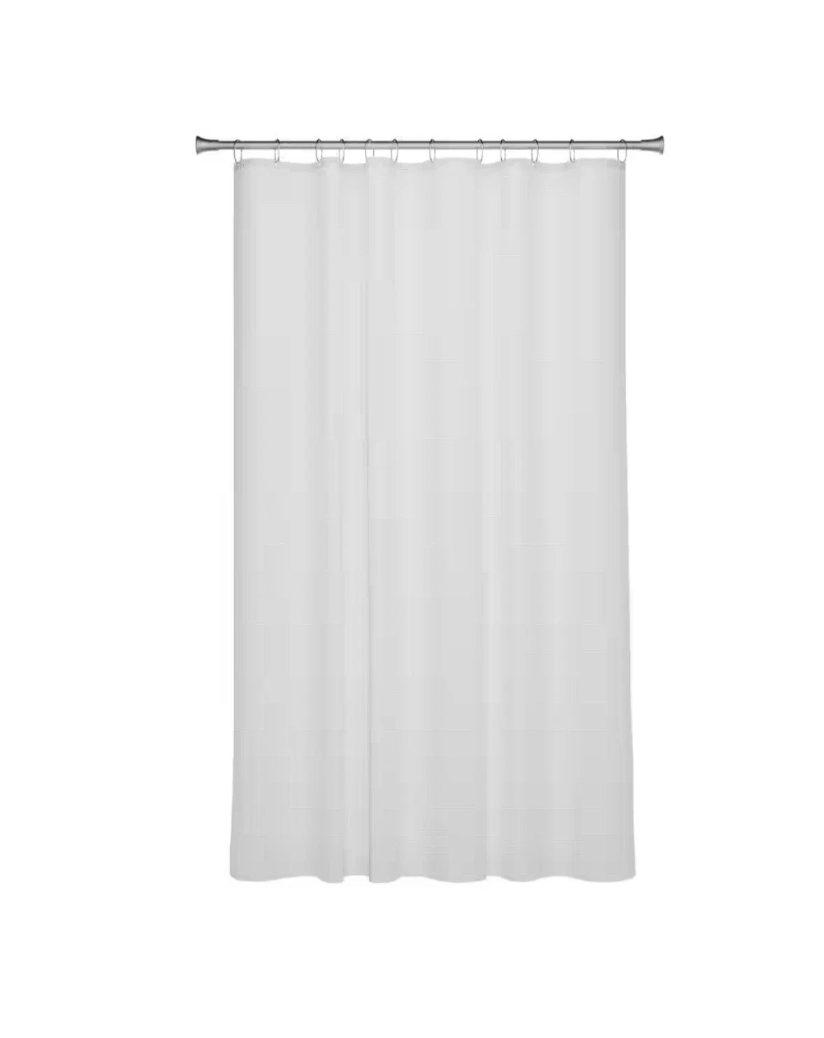 (LOT OF 7) Zenna Home Solid PEVA Shower Curtain Liner Medium Weight White
