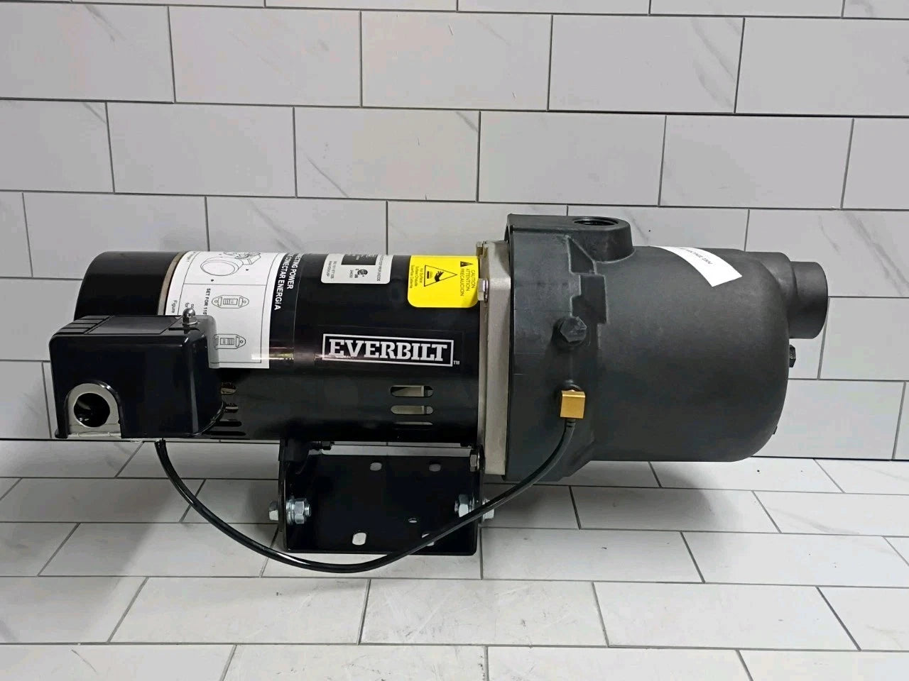 Everbilt HDSWJ5P 1/2 HP Plastic Shallow Well Jet Pump New Open Box