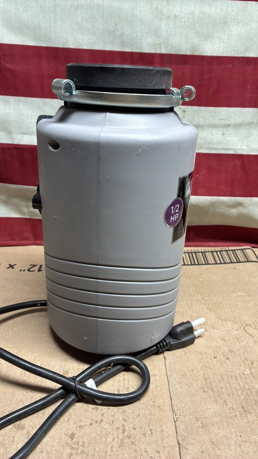 Glacier Bay GB500 Turbo Grind 1/2hp Garbage Disposal Open Box *Read description*