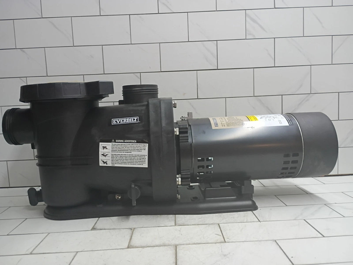 Everbilt SPP10002-2SP 1HP Pool Pump 2 Speed 230V ***NO UNIONS*** OPEN BOX