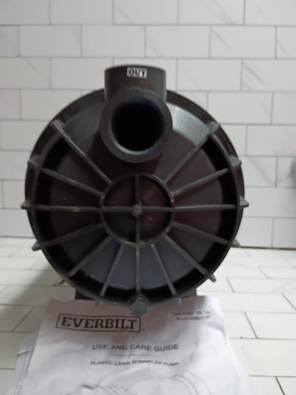 Everbilt HDLS15P Lawn Irrigation Pump Plastic 1-1/2HP HDLS15P Open Box