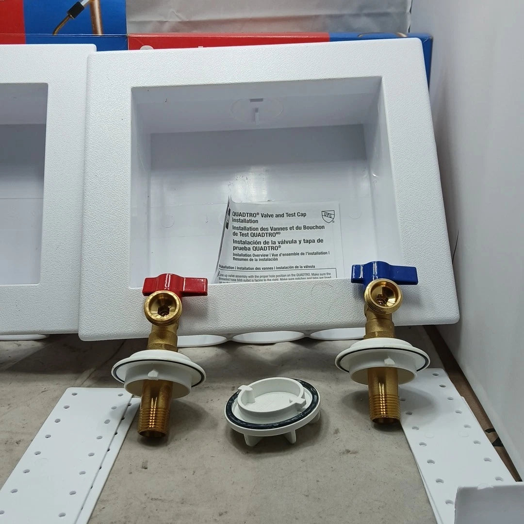 2 Pack Washing Machine Outlet Box'' Oatey Quadtro Options Model 38529 (NOB)