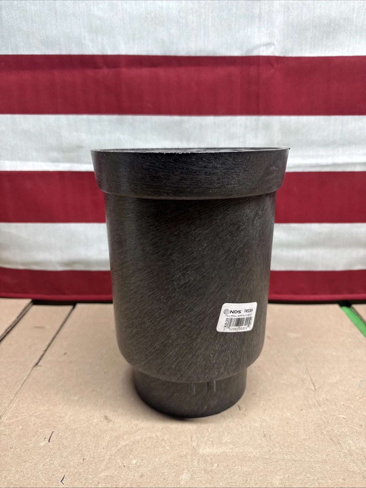 NDS 6 in x 4 in x 9 in Plastic Flo Well Surface Drain Catch Basin Inlet FWSD69