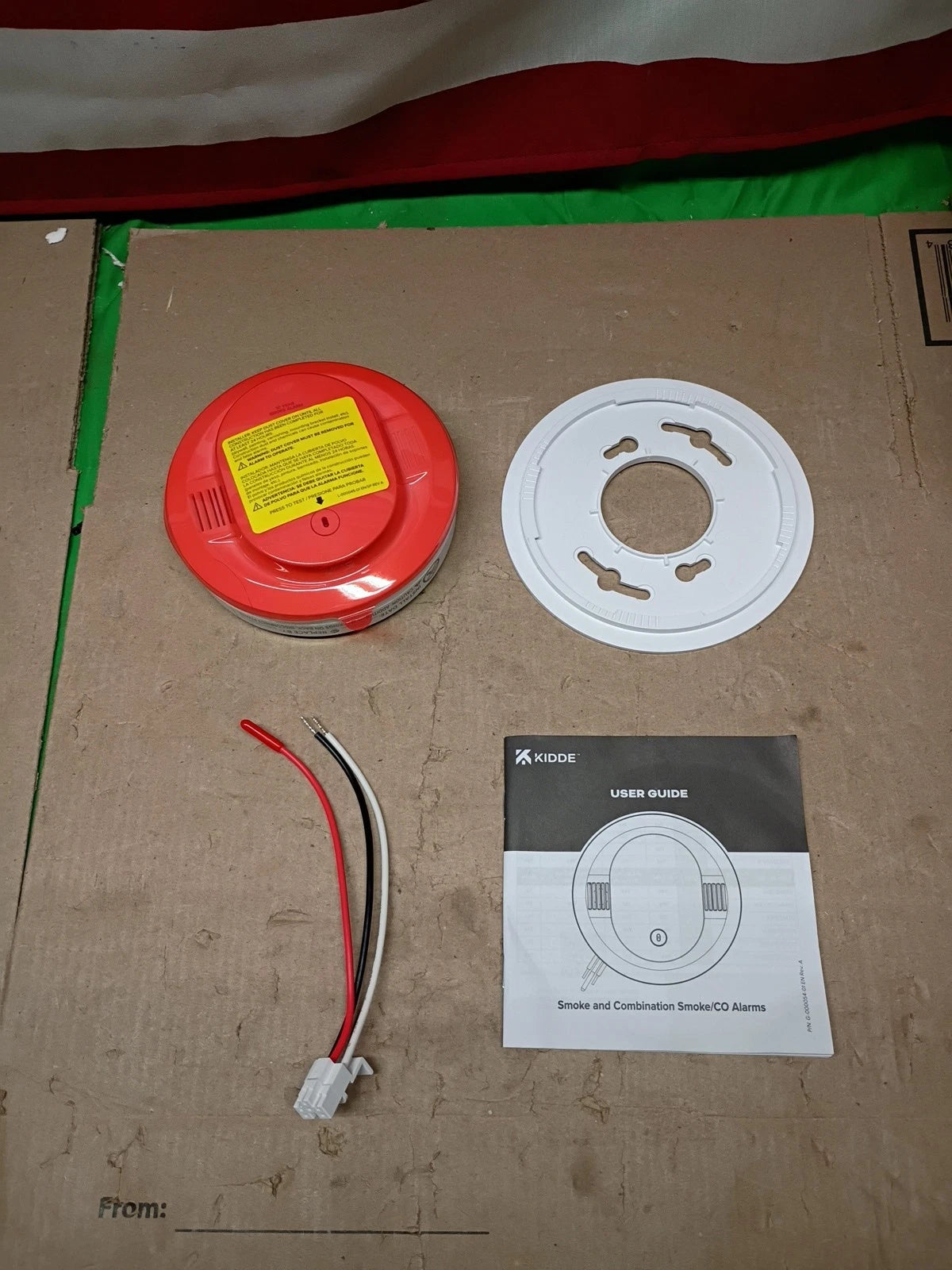 Kidde 20SA10 Hardwired Smoke Detector, 10-Year Battery, Interconnectable.