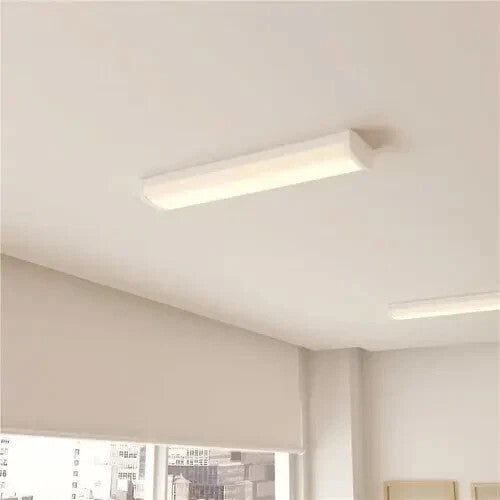 Commercial Electric Low Profile 2 ft. 1800 Lumens Integrated LED White
